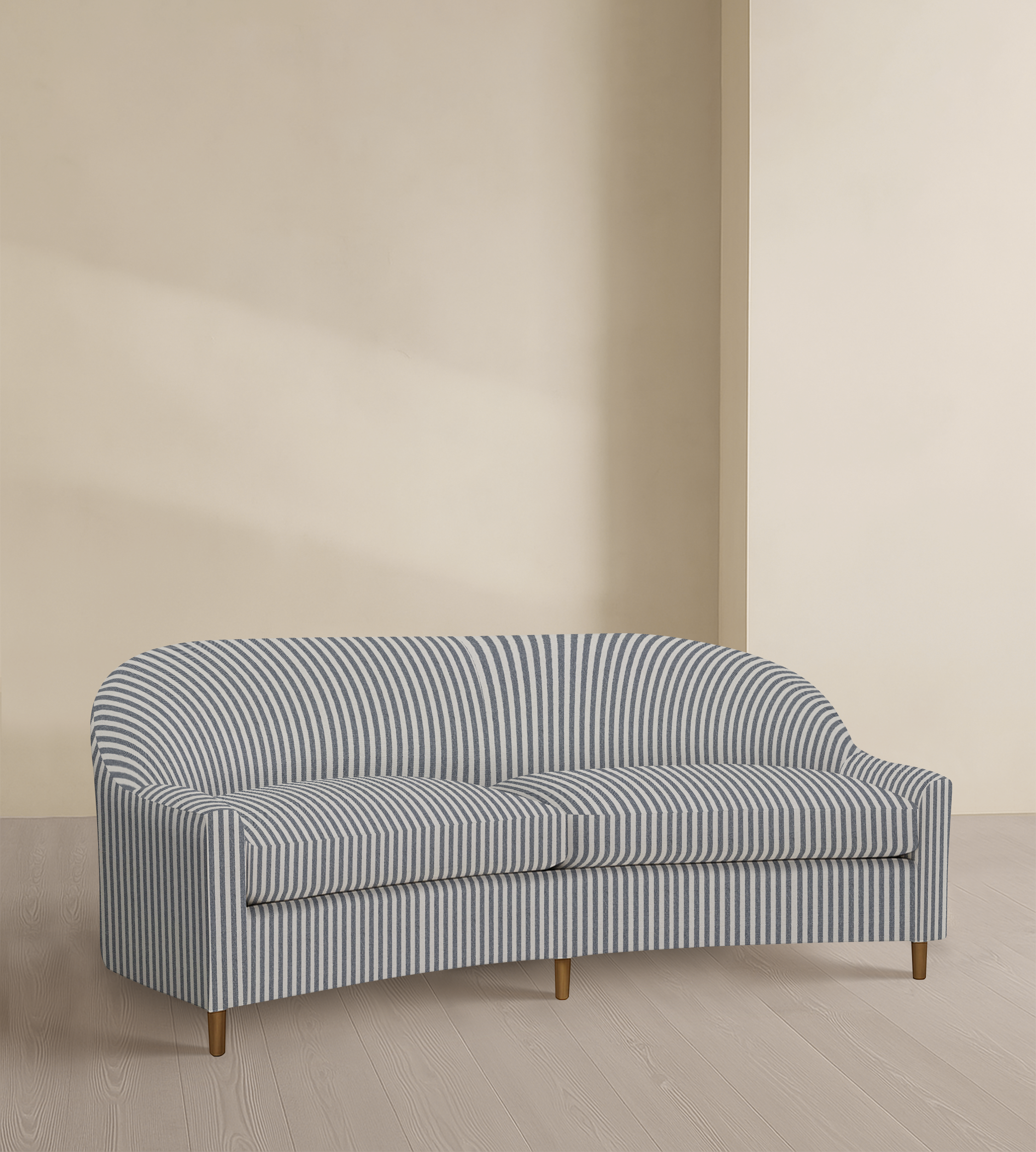 The Fitzroy – 86" Tightback Curved Sofa