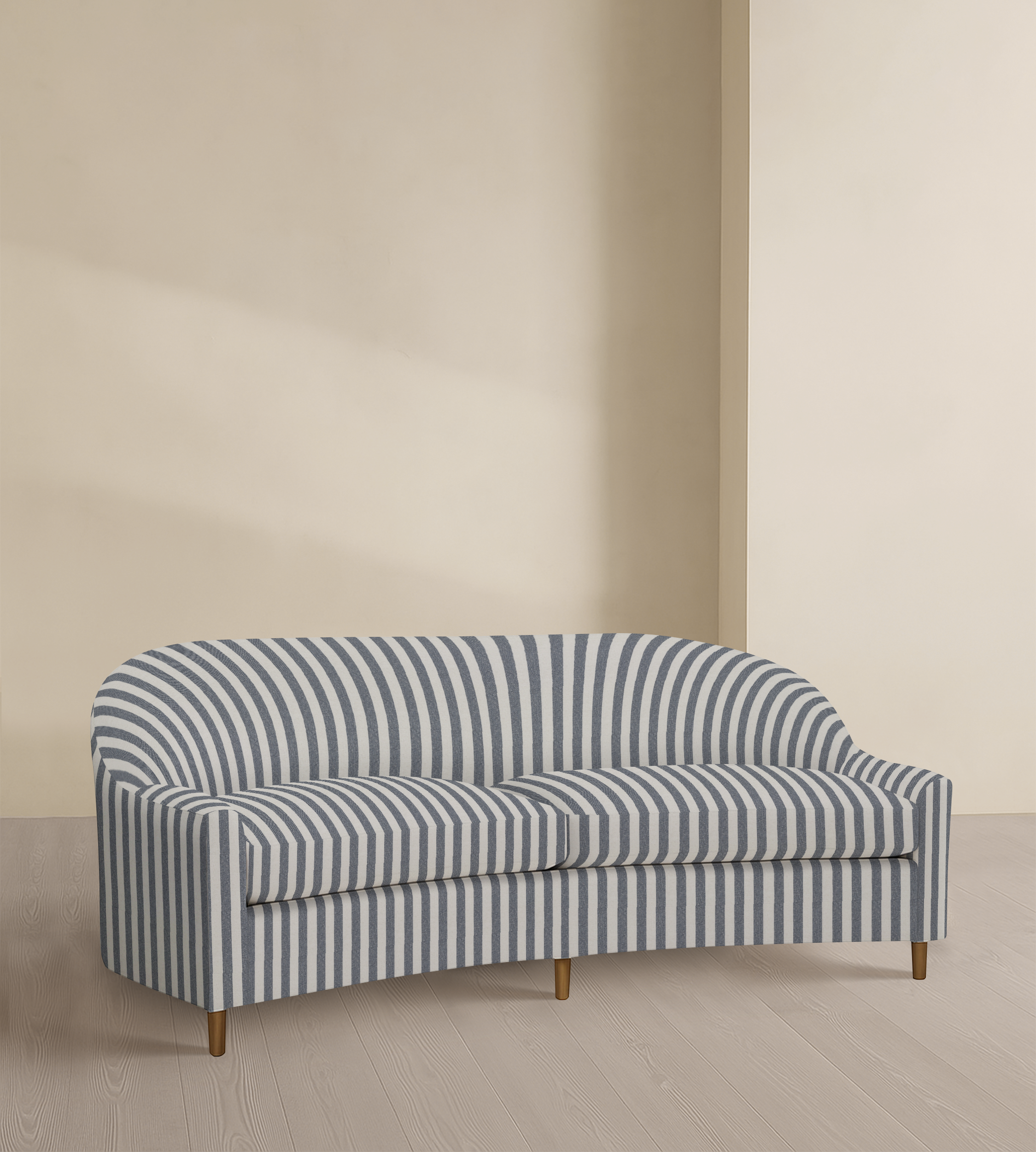 The Fitzroy – 86" Tightback Curved Sofa