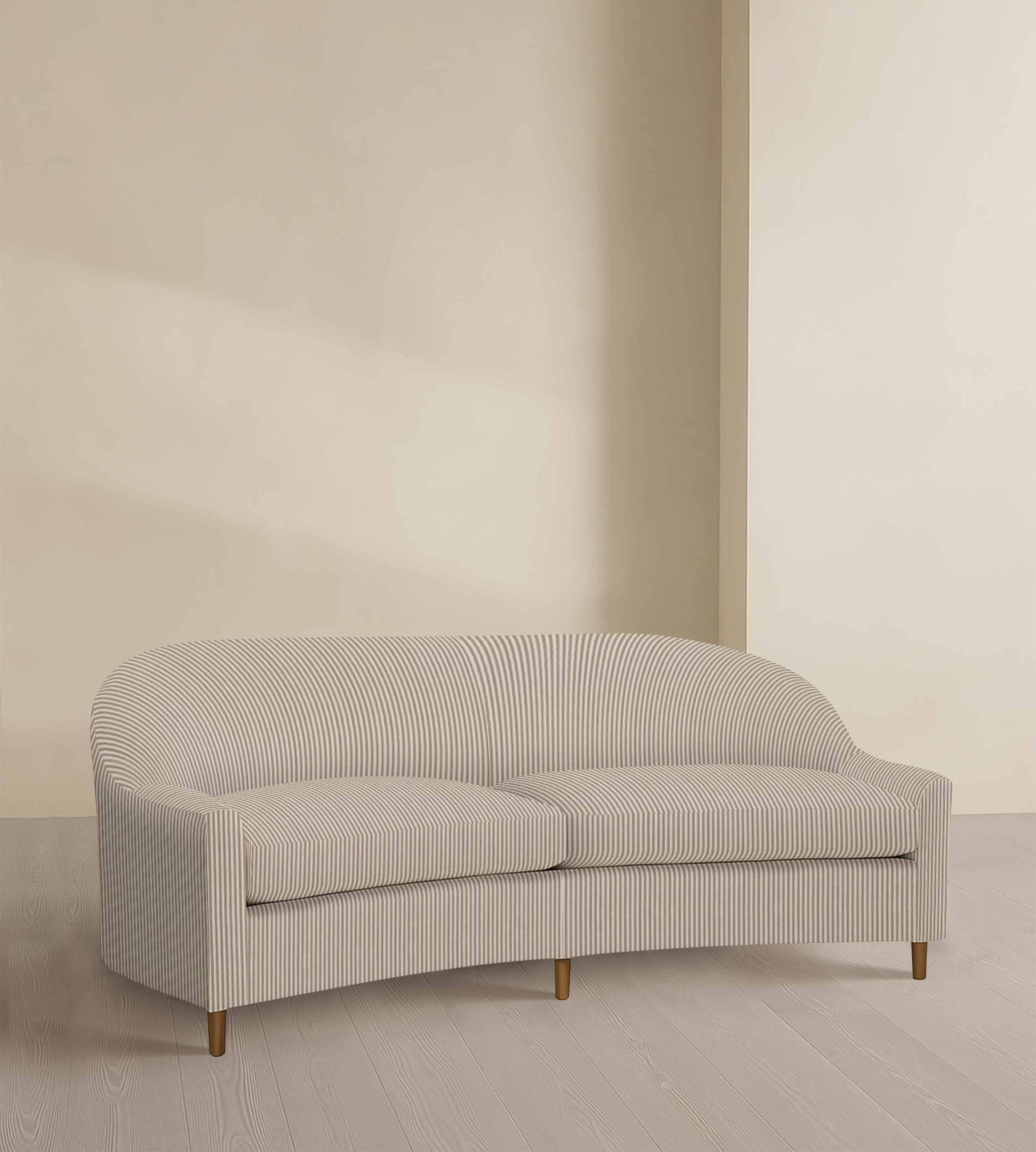 The Fitzroy – 86" Tightback Curved Sofa