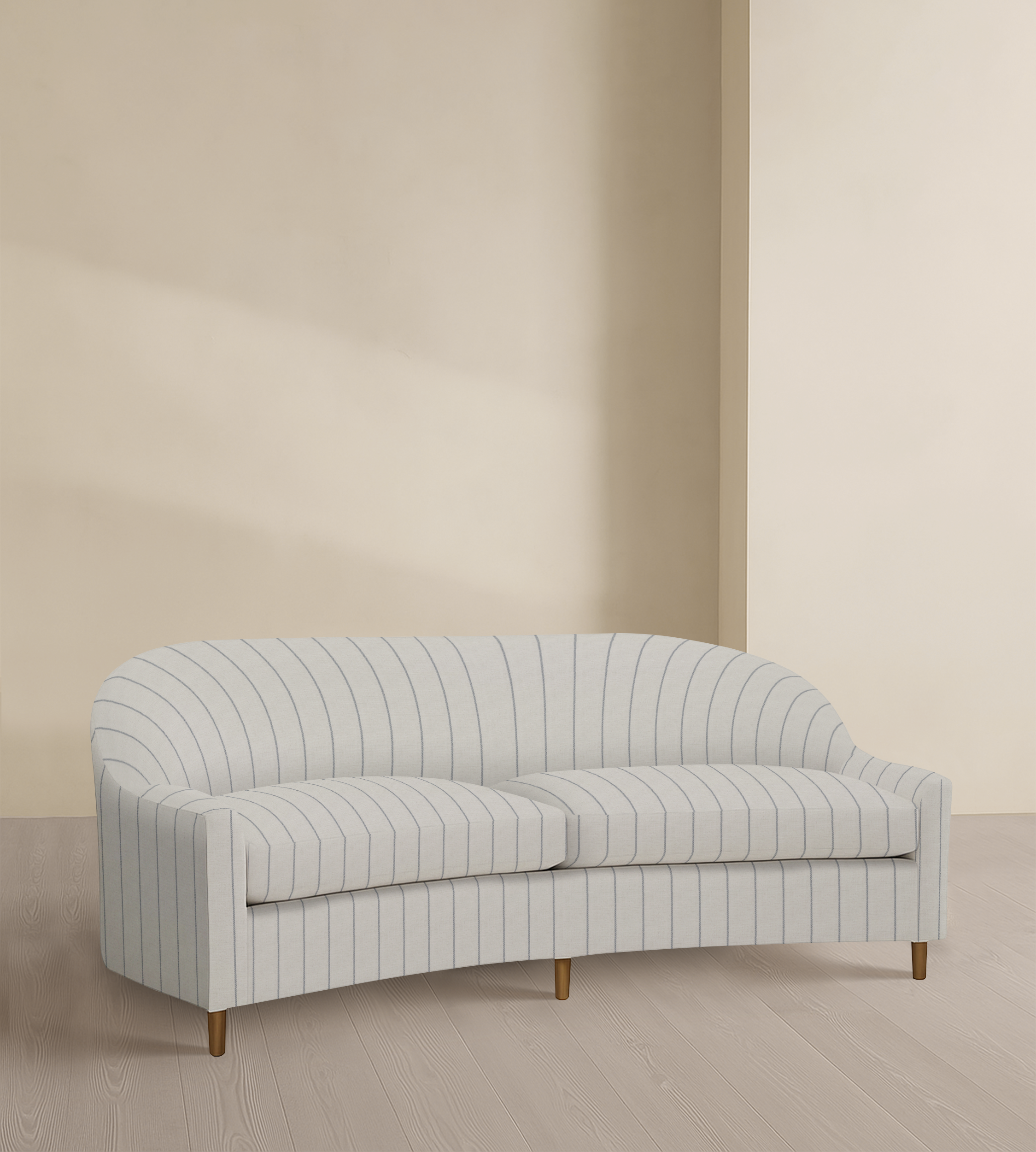 The Fitzroy – 86" Tightback Curved Sofa