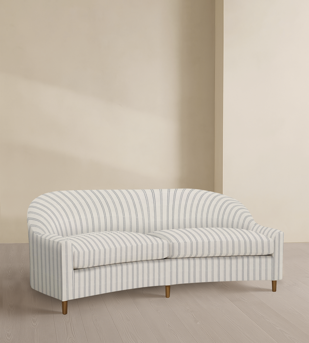 The Fitzroy – 86" Tightback Curved Sofa