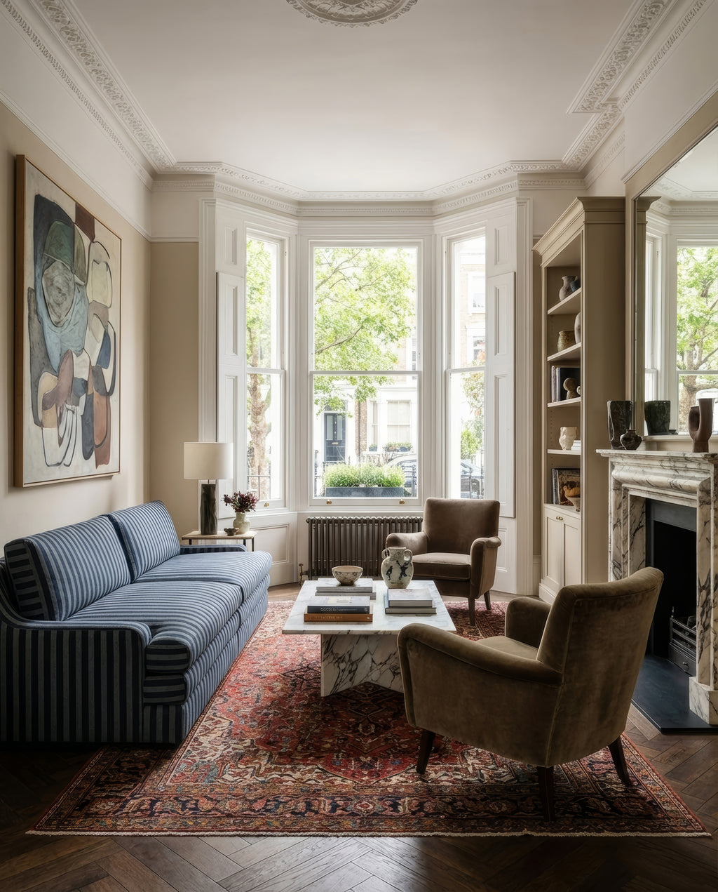 The Mayfair – 96" Stacked Cushion Sofa