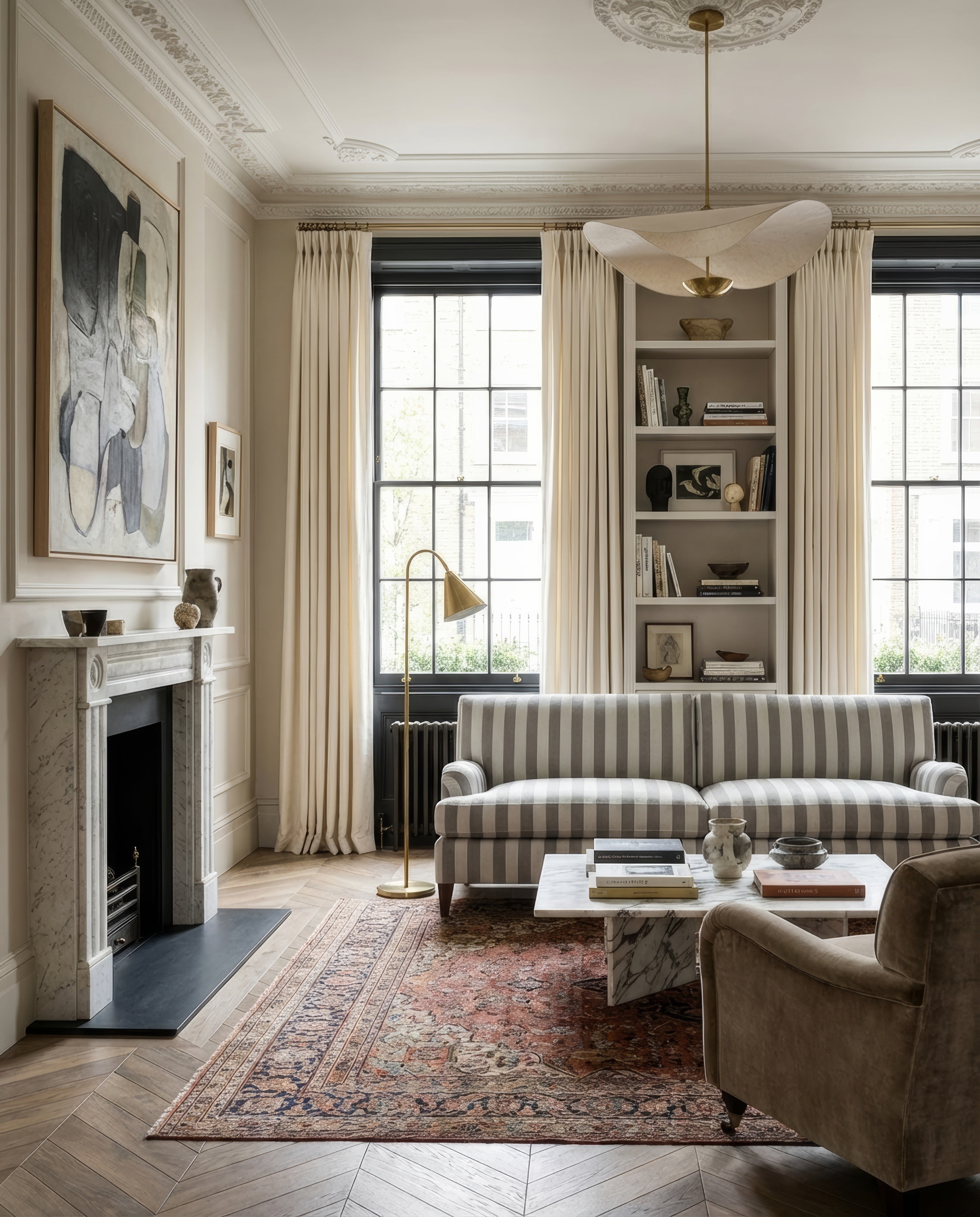 The Pimlico – 87" English Roll-Arm Sofa